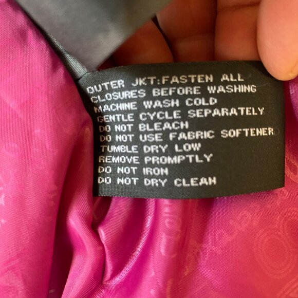 ZeroXposur Women L 3-in-1 Pink Hooded Ski Jacket Removable Liner Zip Pockets - Picture 6 of 13